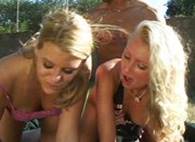 Delilah Stone e Sue Diamante cazzo picnic